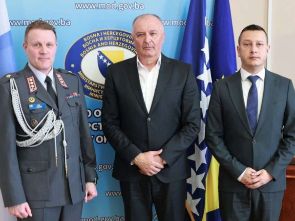 Helez i vojni ataše Finske: Postoji prostor za bolju saradnju u oblasti ekonomije i odbrane