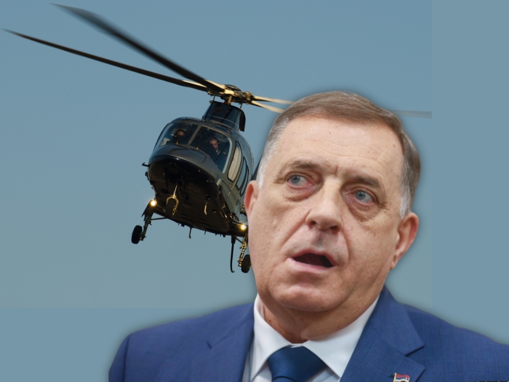 Helikopter i Mercedes za Dodika: Ko još plaća putovanja stranačkog šefa?