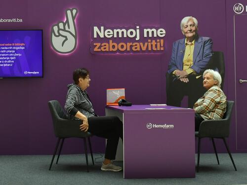 Hemofarm pokrenuo kampanju podizanja svijesti o ranom prepoznavanju demencije