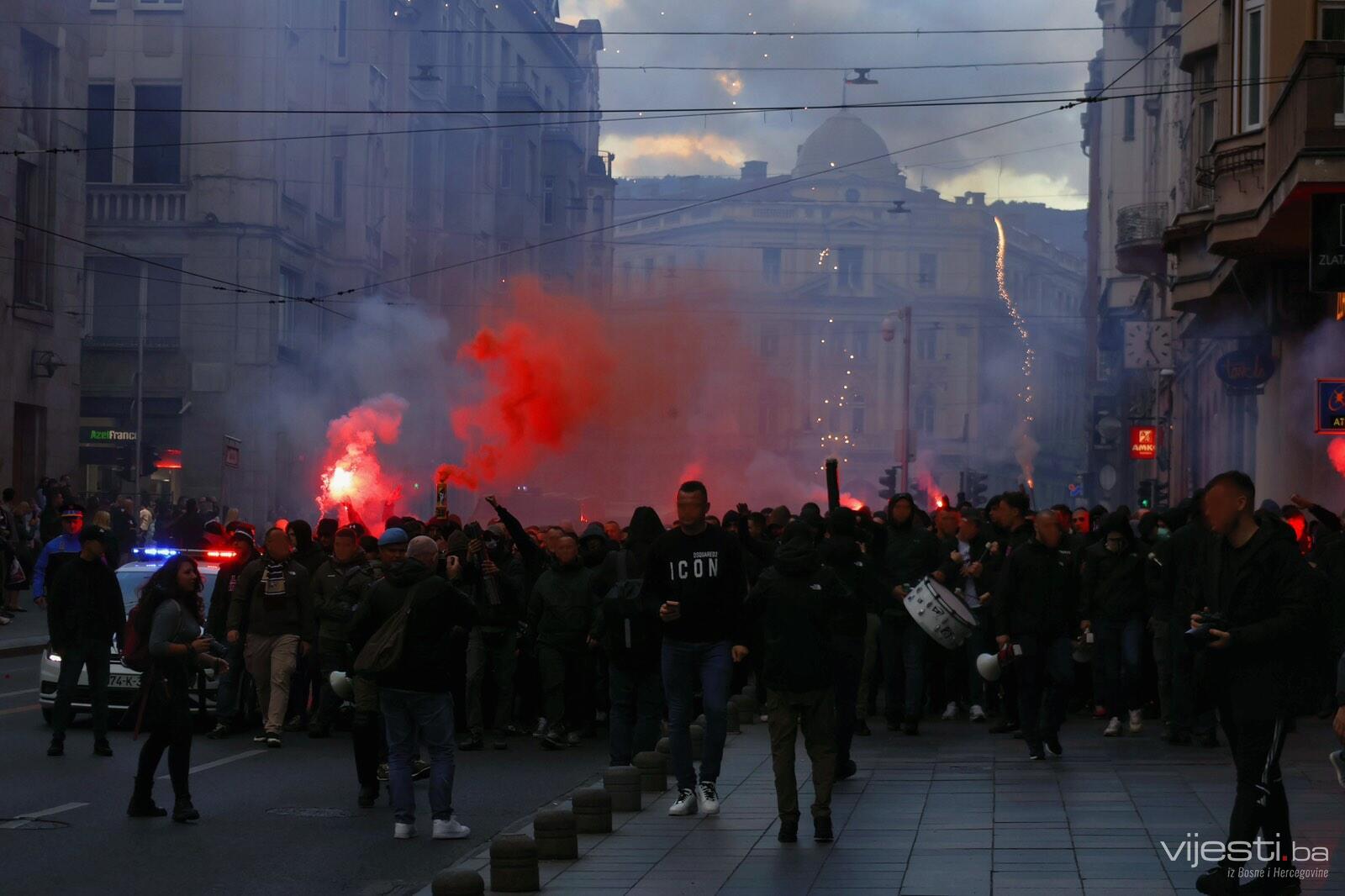 Horde zla napravile spektakl na ulicama Sarajeva