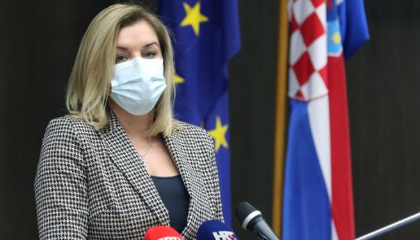 Hrvatska ministrica Brnjac pozitivna na koronavirus, u samoizolaciji još dva ministra