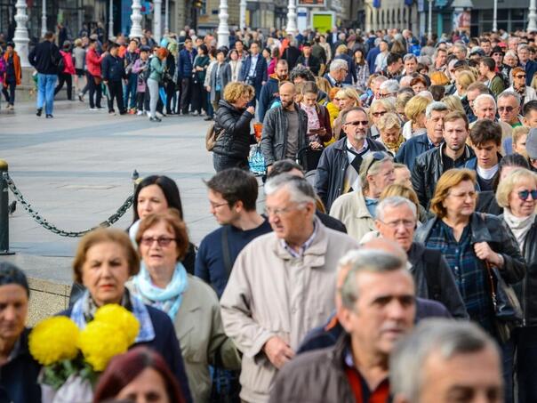 Hrvatska u posljednjih dvadesetak godina izgubila gotovo desetinu stanovništva