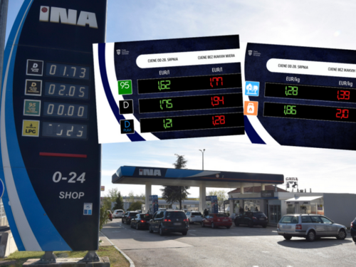 Hrvatska vlada objavila nove cijene goriva, poskupljuju benzin i dizel