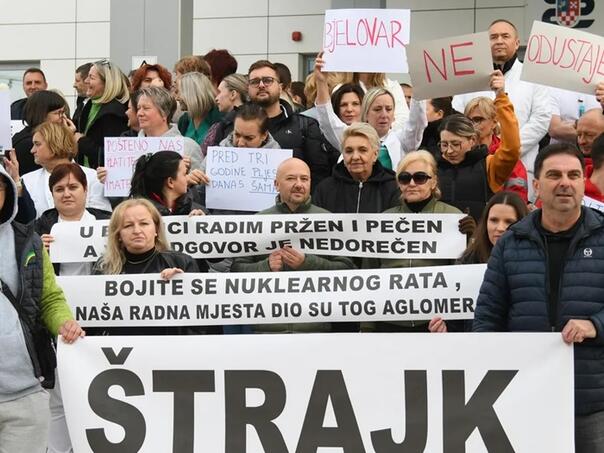 Hrvatska: Za sutra najavljen sastanak s organizatorima štrajka u zdravstvu