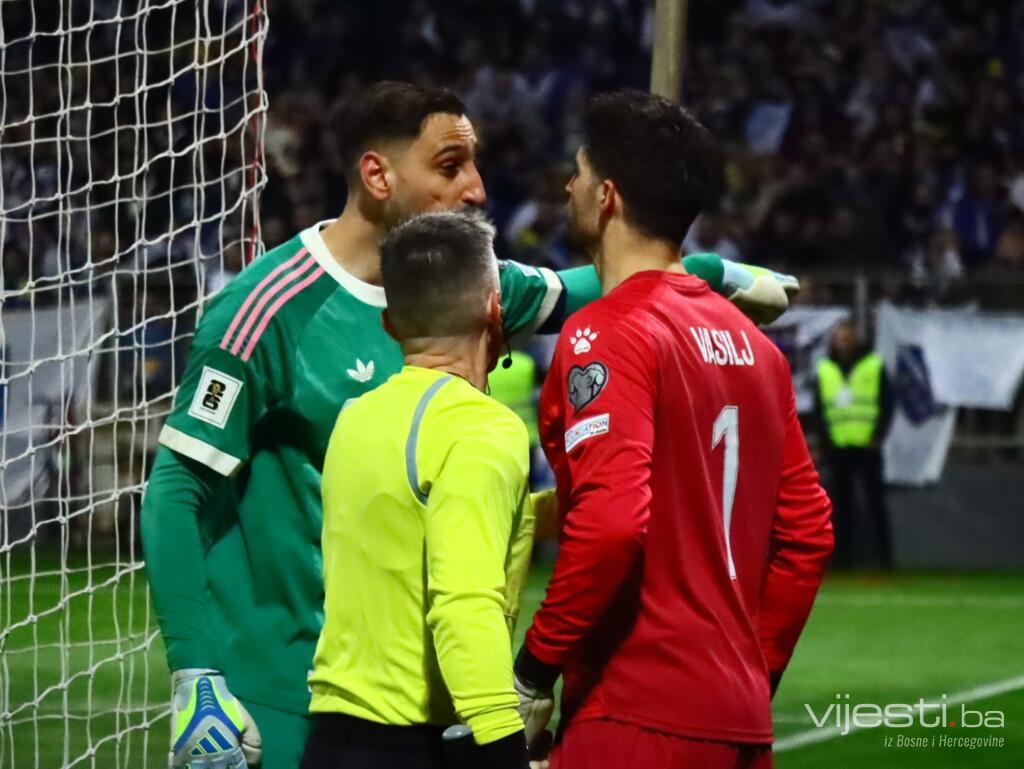 Htio se tući s našim: Donnarumma želio poderati Vasiljev papirić o penalima