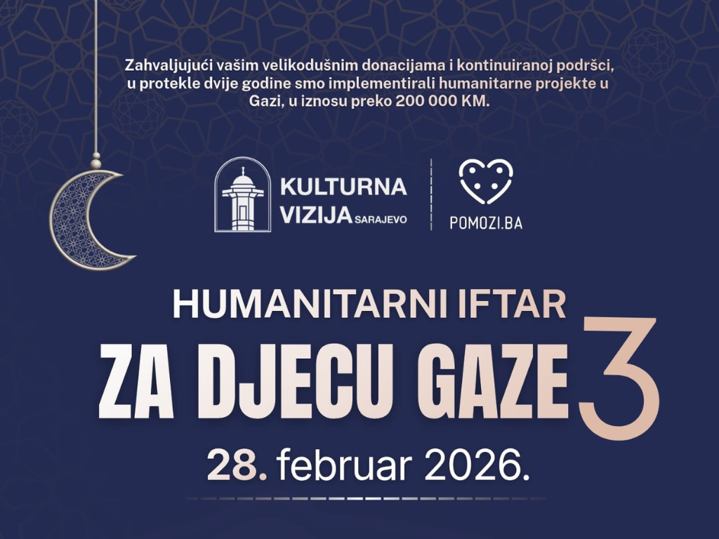 Humanitarni iftar za djecu Gaze: Zajedno za nadu i sigurniju budućnost