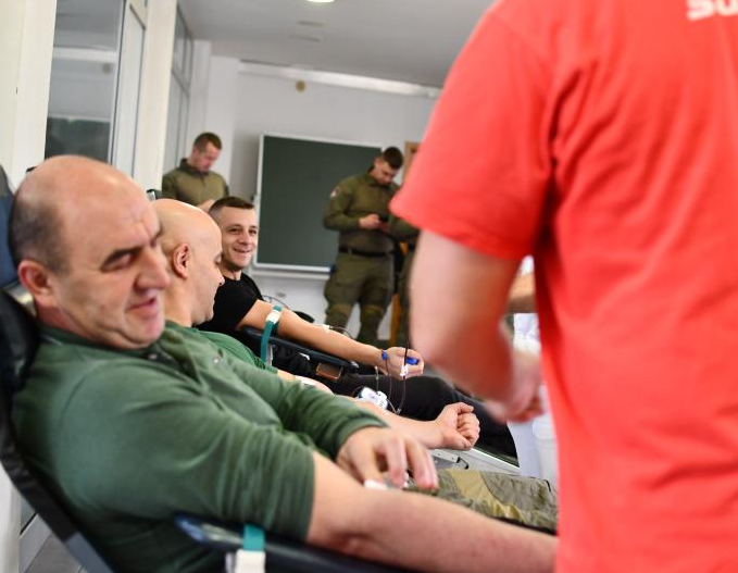 Humanost i solidarnost: Policajci darivali krv u Sarajevu