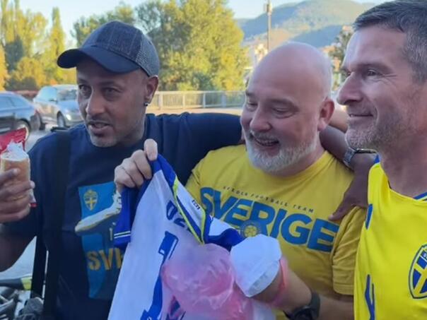 I Šveđani se dive Dijamantu: Pogledajte kako su mu oni odali počast