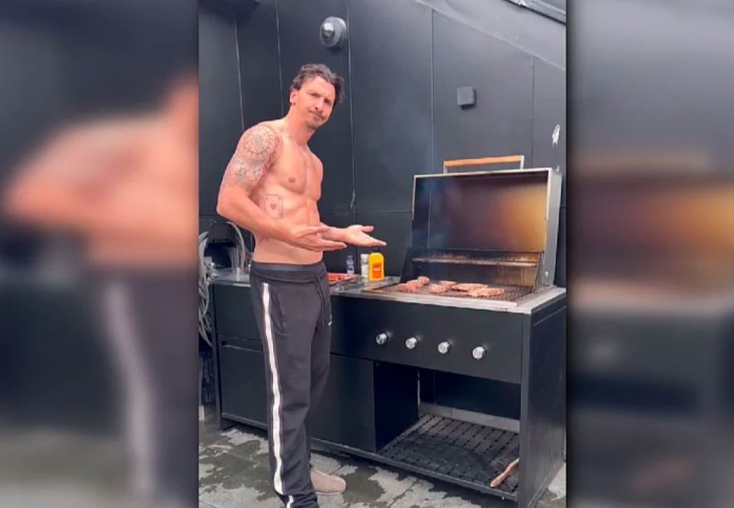 Ibrahimović uživa u penziji: Roštilj, hit Lepe Brene i Balkan u srcu