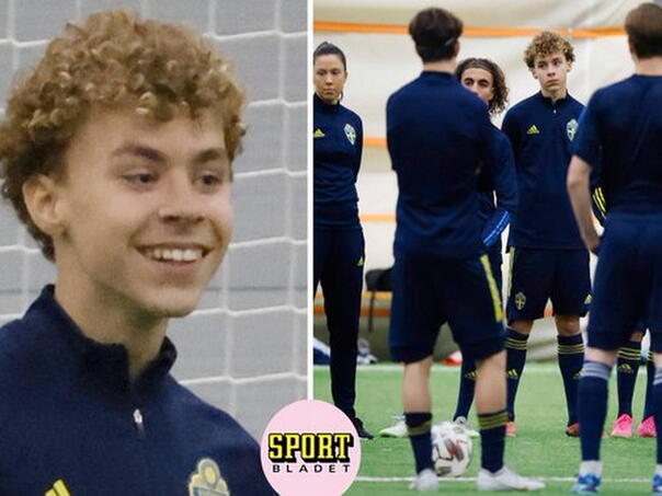 Ibrahimovićev sin prvi put trenirao s reprezentacijom