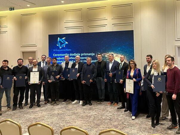 IDDEEA dvostruko nagrađena na ceremoniji dodjele priznanja "Made in BiH 2025"