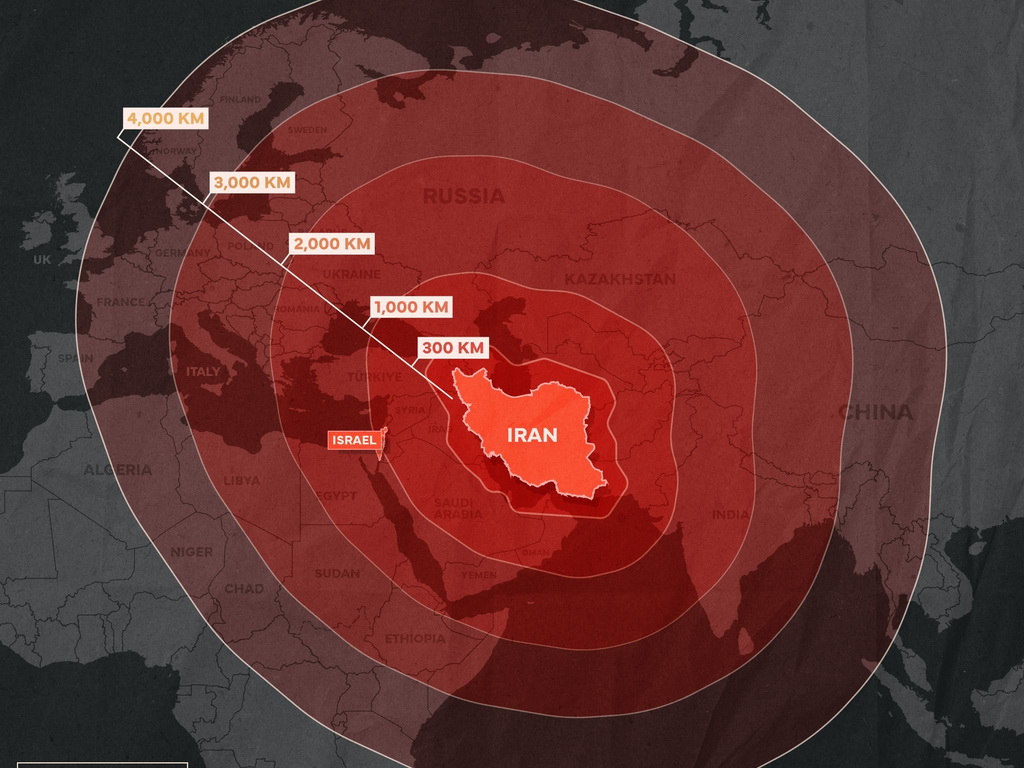 IDF: Iranski projektili mogu pogoditi Evropu i dijelove Velike Britanije
