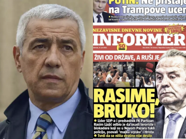 Informer targetira Rasima Ljajića: Atmosfera linča kao pred ubistvo Ivanovića?