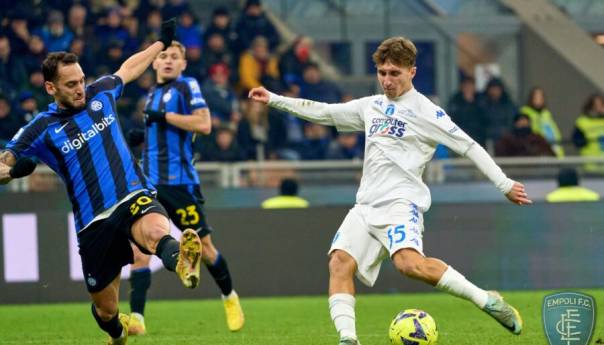Inter sa igračem manje poražen od Empolija