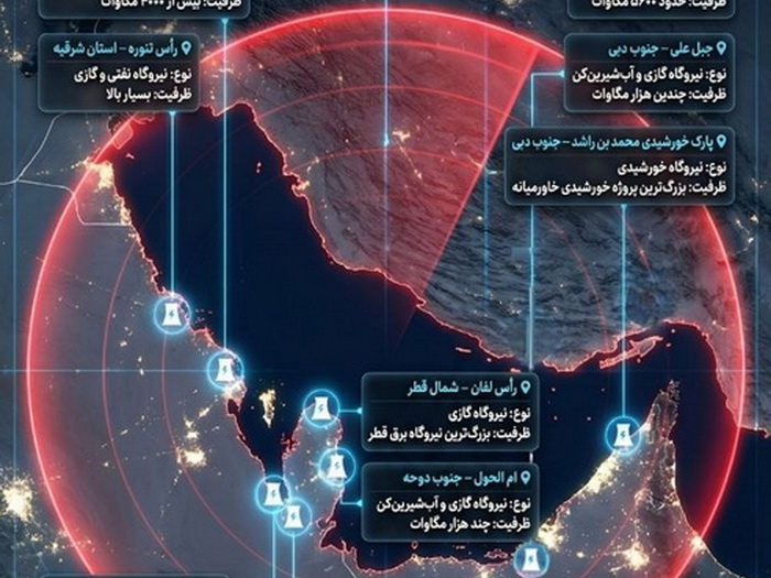 Iran objavio kartu meta: Napad na našu energetsku mrežu gurnut će regiju u mrak