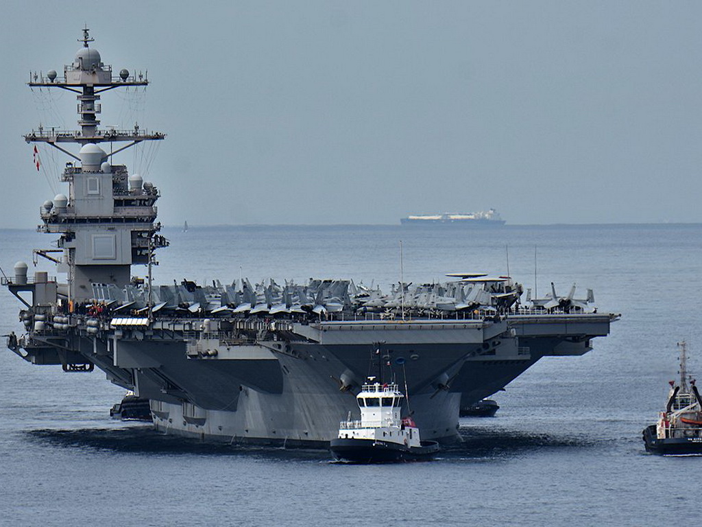 Iran smatra logističke centre američkog nosača aviona Gerald Ford legitimnom metom