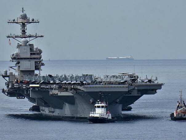 Iran smatra logističke centre američkog nosača aviona Gerald Ford legitimnom metom