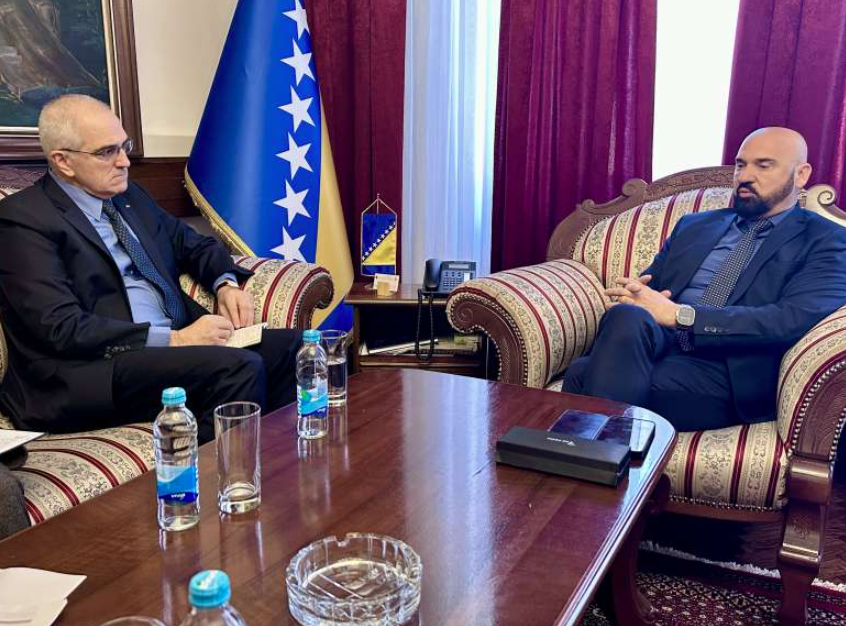 Isak sa šefom Misije OSCE-a u BiH o sigurnosnoj i društveno-političkoj situaciji