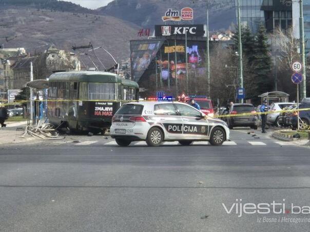 Iskočio tramvaj iz šina u Sarajevu: Ima povrijeđenih