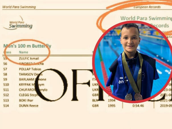 Ismail Zulfić je zvanično evropski rekorder!