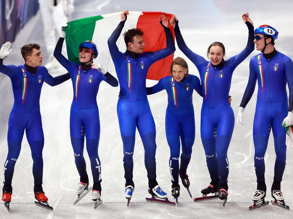 Italija osvojila zlato u mješovitoj štafeti brzog klizanja na kratke staze na 2.000 metara