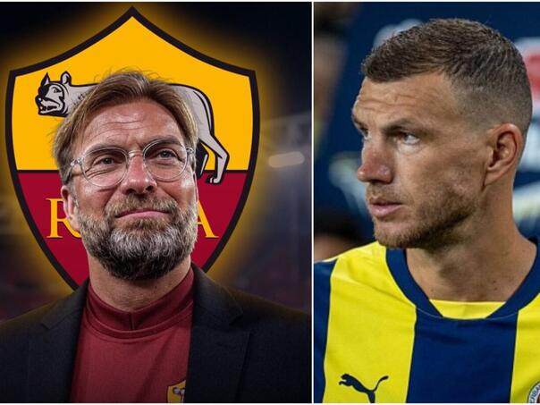 Italijani bruje: Klopp bi mogao u Romu, Džeko "joker" iz snova