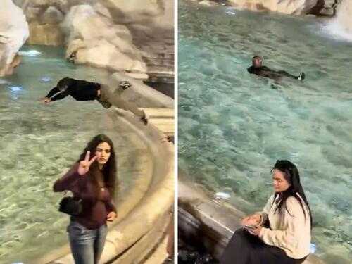 Italijani o incidentu u Fontani di Trevi: "Kazna od 500 eura je premala"