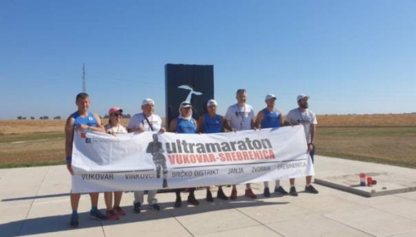 Iz Vukovara krenuo ultramaraton u počast žrtvama genocida u Srebrenici