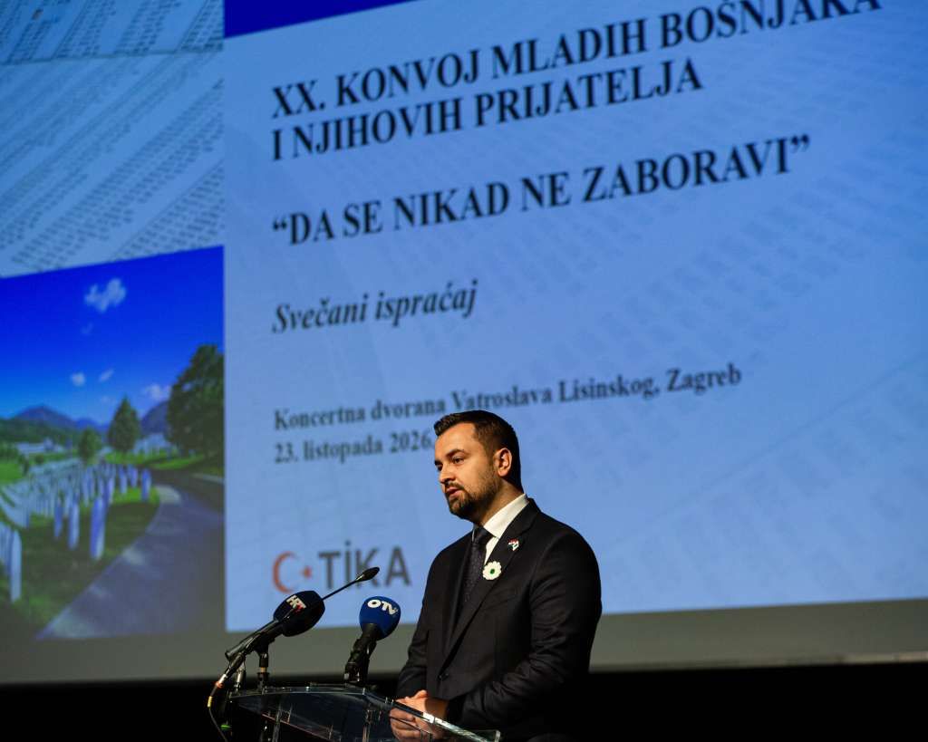 Iz Zagreba krenuo Konvoj mladih Bošnjaka prema Srebrenici