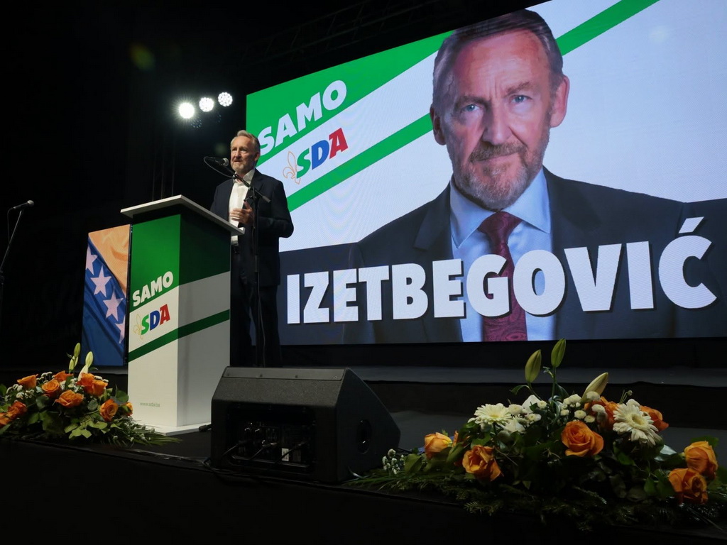 Izetbegović: Pred BiH je težak period, samo SDA je u stanju iznijeti ono što slijedi