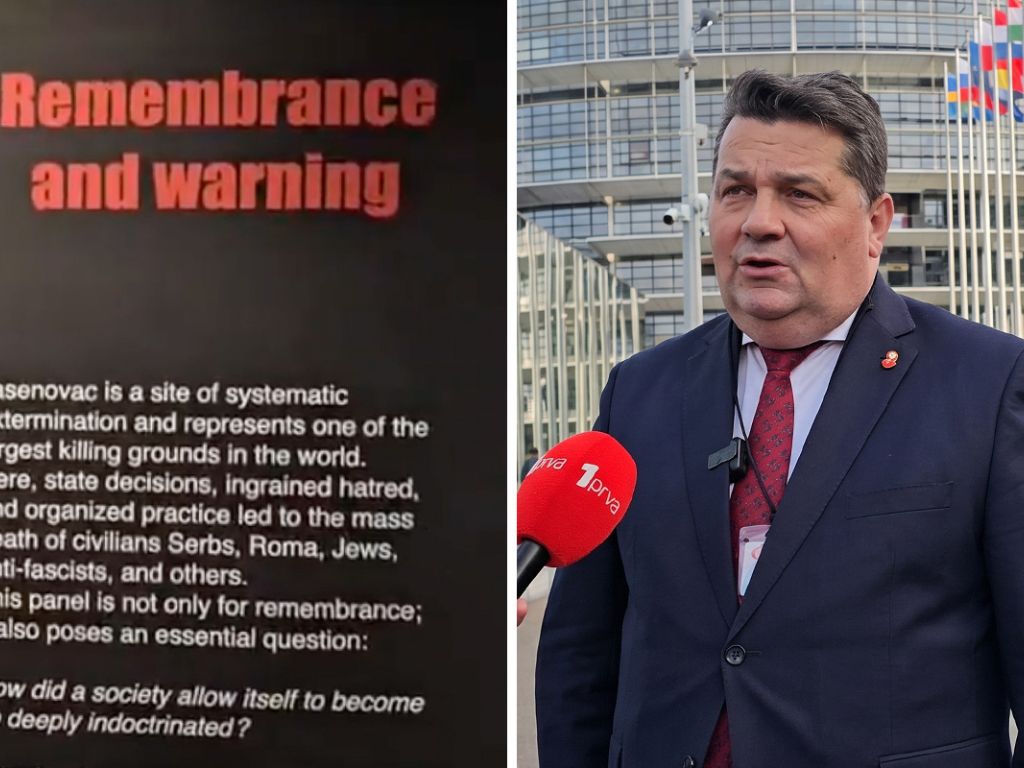 Izložba o Jasenovcu u EP ogolila negatore genocida u Srebrenici