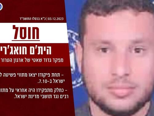Izraelska vojska tvrdi da je ubila komandanta Hamasa