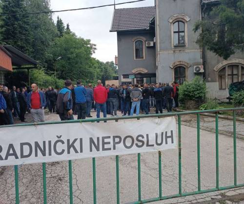 Jednosatni štrajk jutros u svim rudnicima Koncerna EP BiH