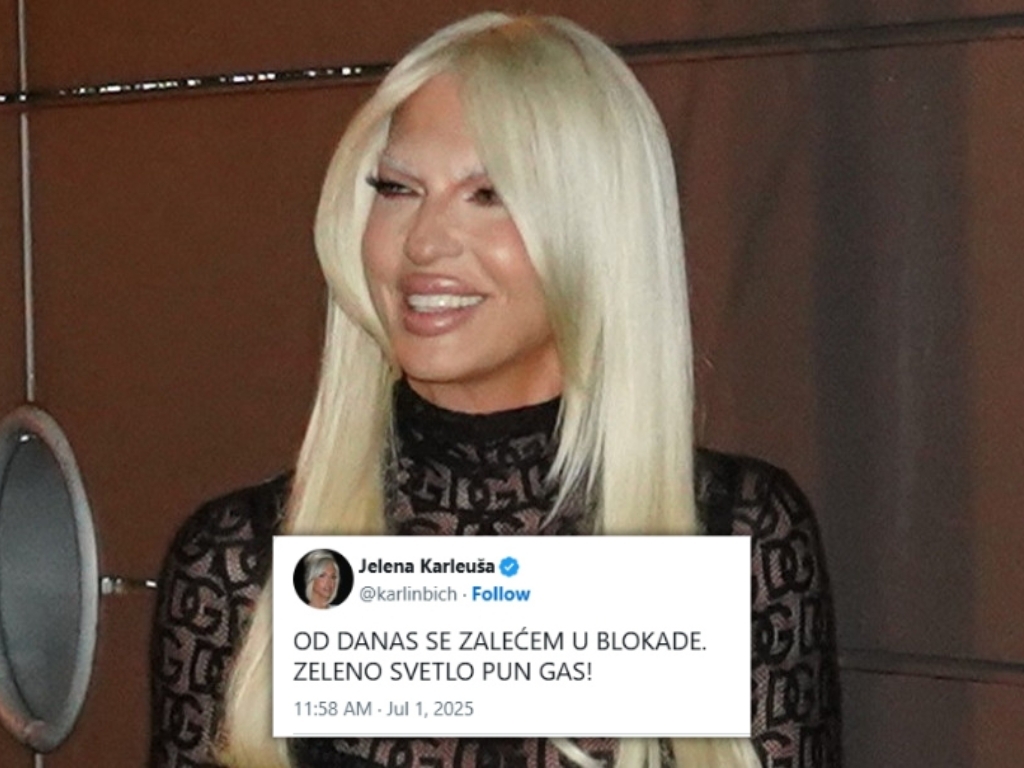 Jelena Karleuša objavila skandaloznu poruku za studente u Srbiji