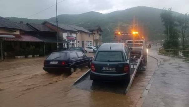 Jučerašnje nevrijeme u Goraždu uzrokovalo brojne probleme