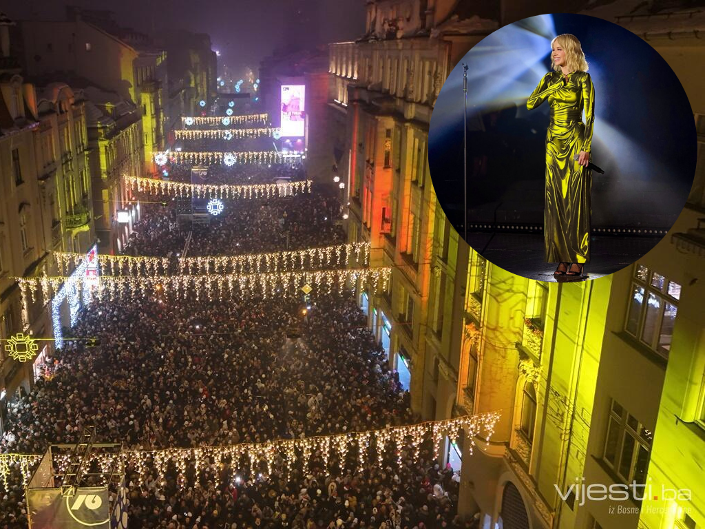 Kad nema drugih, može i ona: Rozga u Sarajevu za Novu godinu