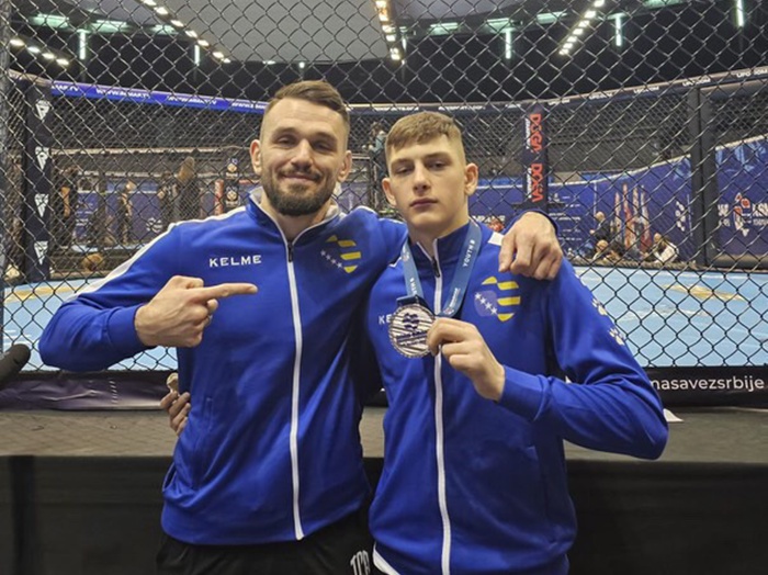 Kadro Nargalić (14) iz Tuzle vicešampion Evrope u MMA