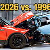 Kako izgleda sudar automobila iz 2026. sa istim modelom starim 30 godina