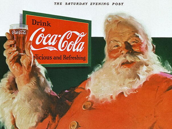 Kako je Coca-Cola pomogla da se oblikuje savremeni lik Djeda Mraza