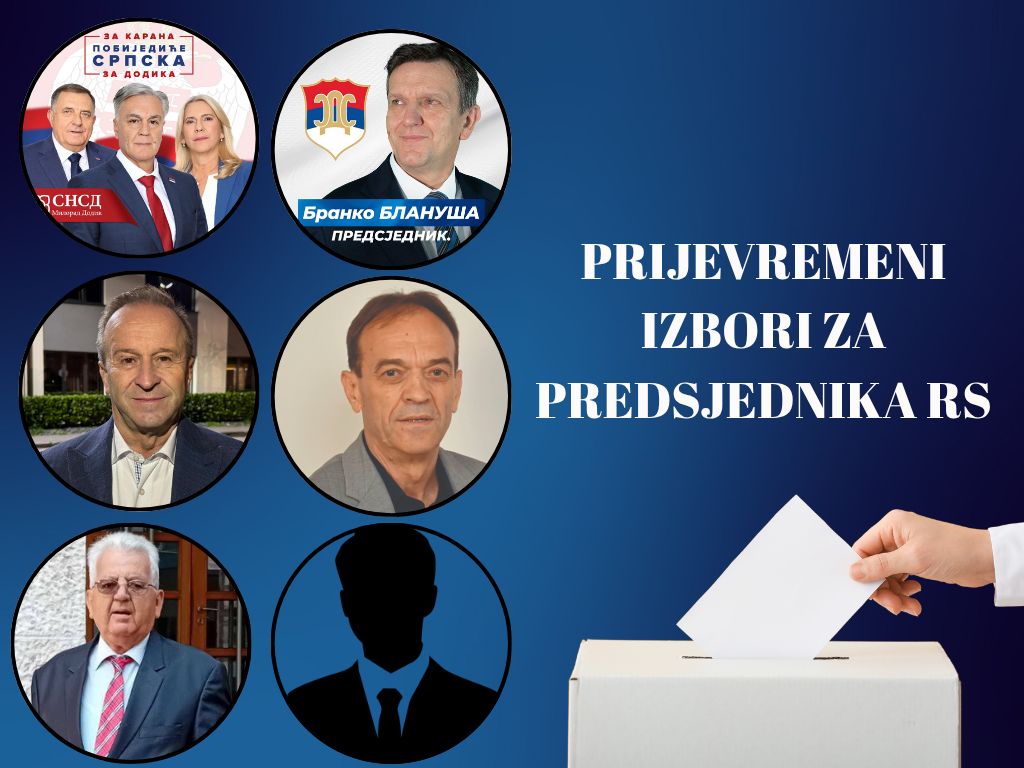 Kampanja za prijevremene izbore u RS-u počela danas