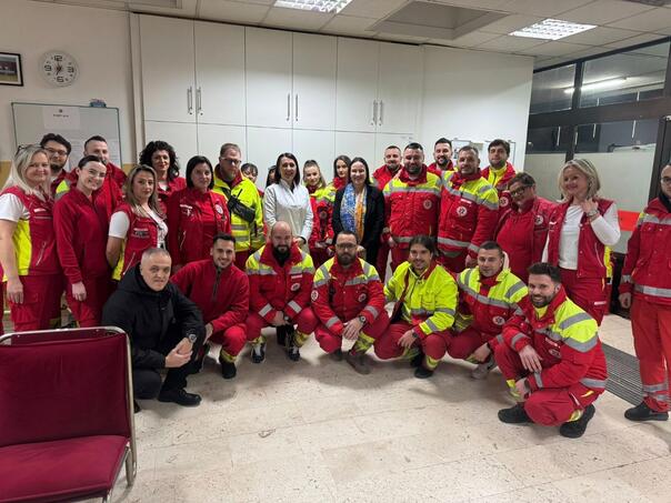 Karić posjetila dežurne službe: Zaslužujete posebno priznanje