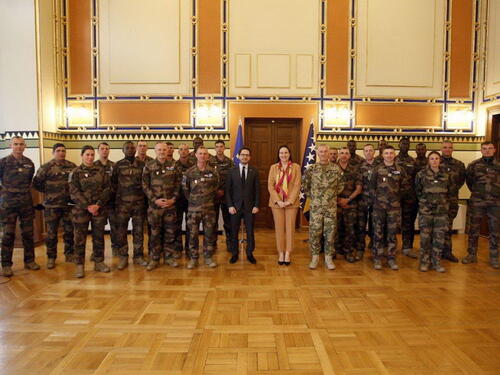 Karić ugostila pripadnike Strateških rezervnih snaga EUFOR-a