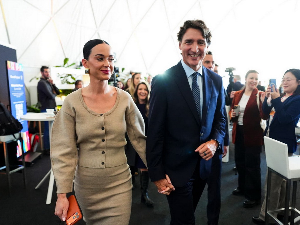 Katy Perry i Justin Trudeau ukrali show u Davosu