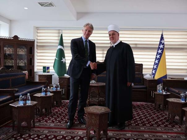 Kavazović primio ambasadora Reillyja u oproštajnu posjetu