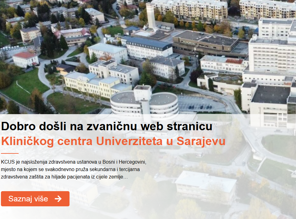 KCUS pustio u rad novu web stranicu: Omogućen uvid u liste čekanja