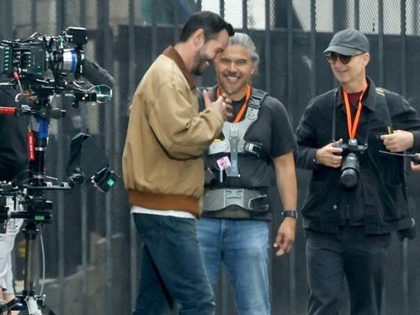 Keanu Reeves snimljen na setu novog filma