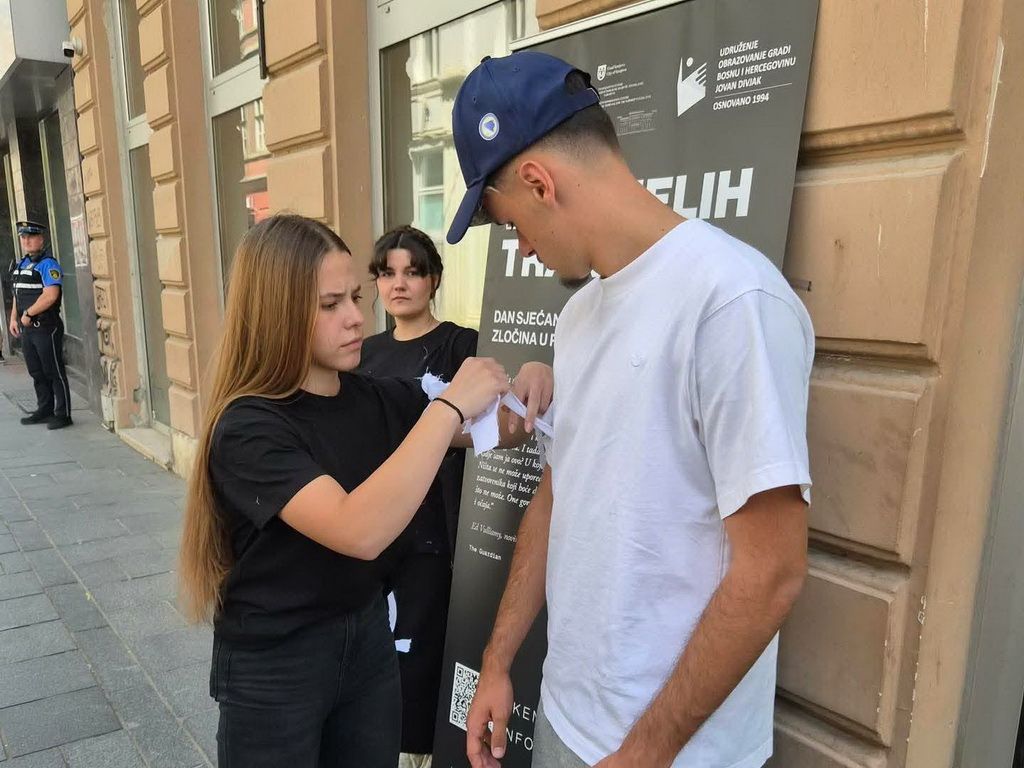 Kerim Alajbegović se pridružio obilježavanju Dana bijelih traka u Sarajevu