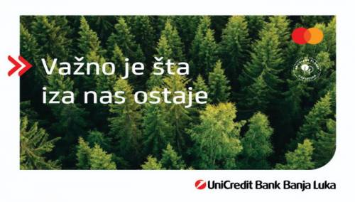 Klijenti UniCredit banke Banja Luka zasadili 7.500 stabala 