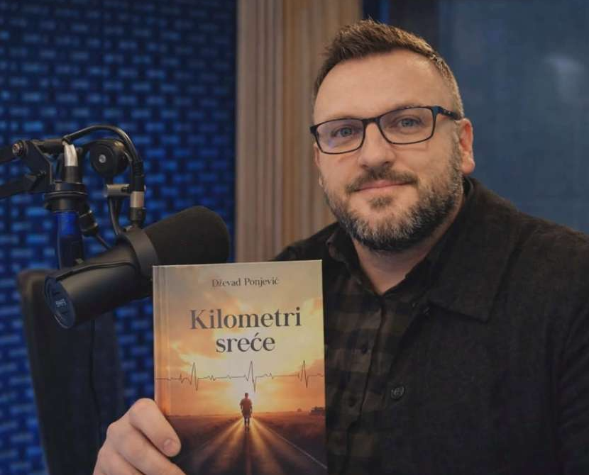 Knjiga "Kilometri sreće" Dževada Ponjevića promoviše donorstvo i snagu humanosti