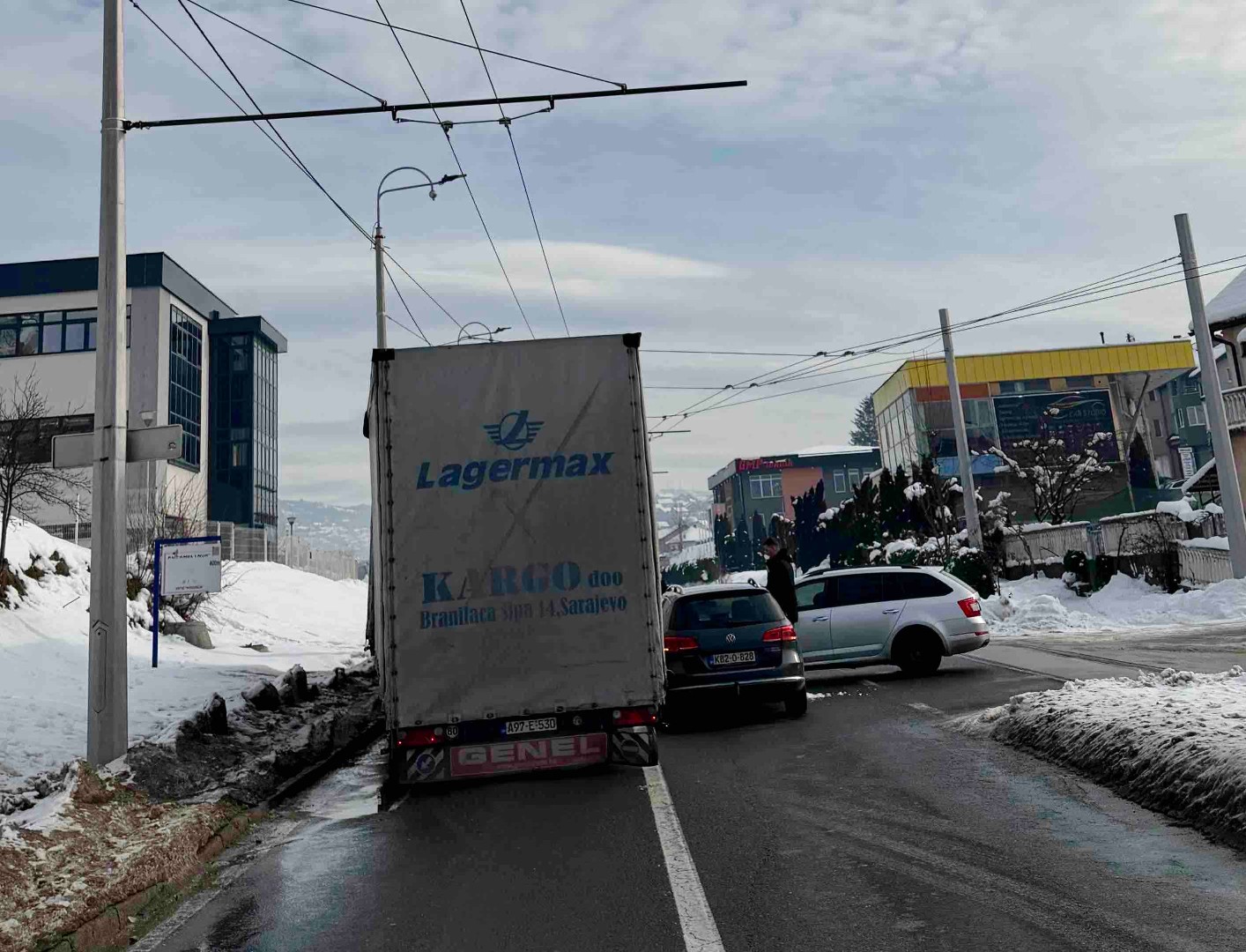 Kolaps kroz Vogošću zbog saobraćajne nesreće